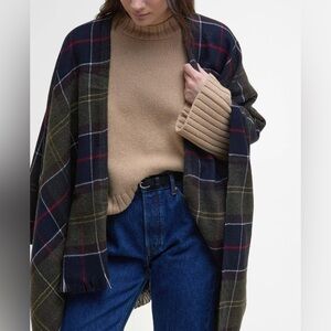 Barbour Staffin Tartan Serape Scarf